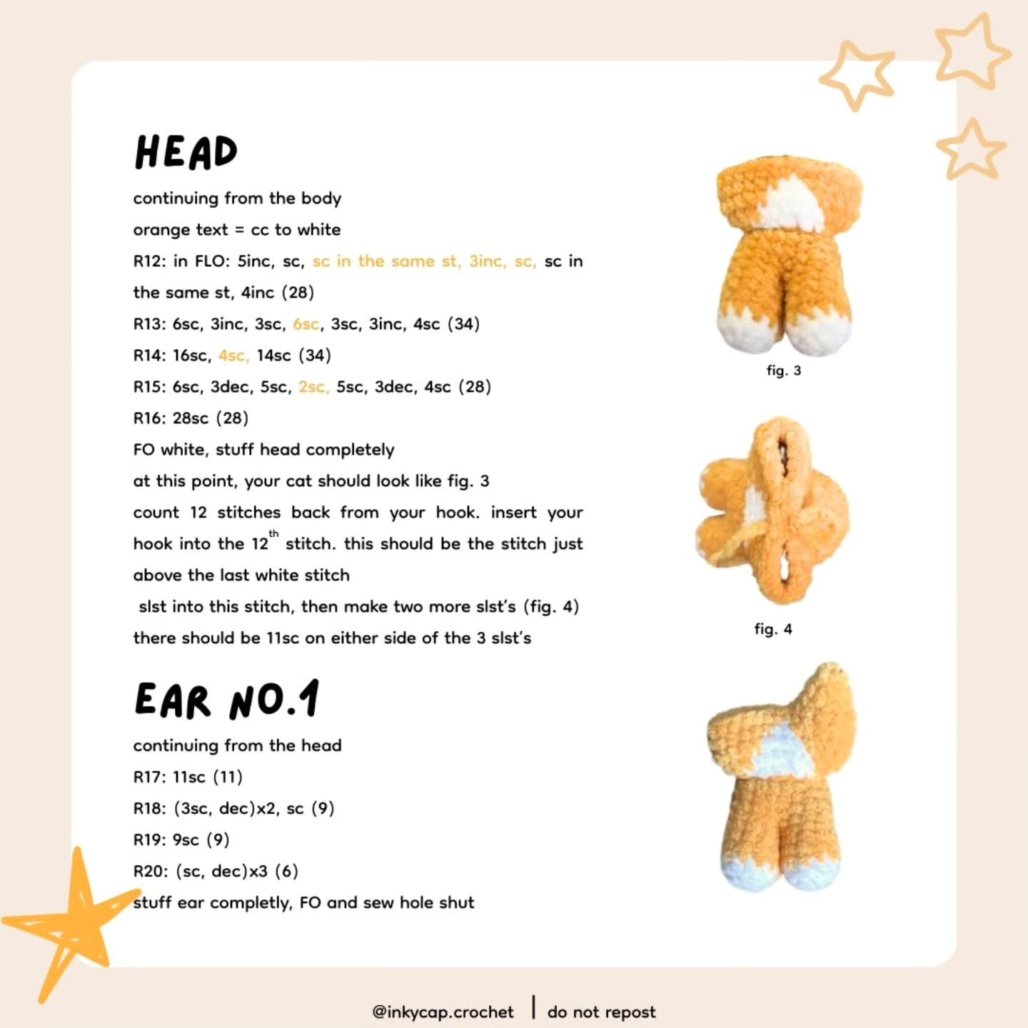 Free Crochet Pattern: Sitting Kitten Amigurumi - Beginner Friendly Chenille Yarn Tutorial