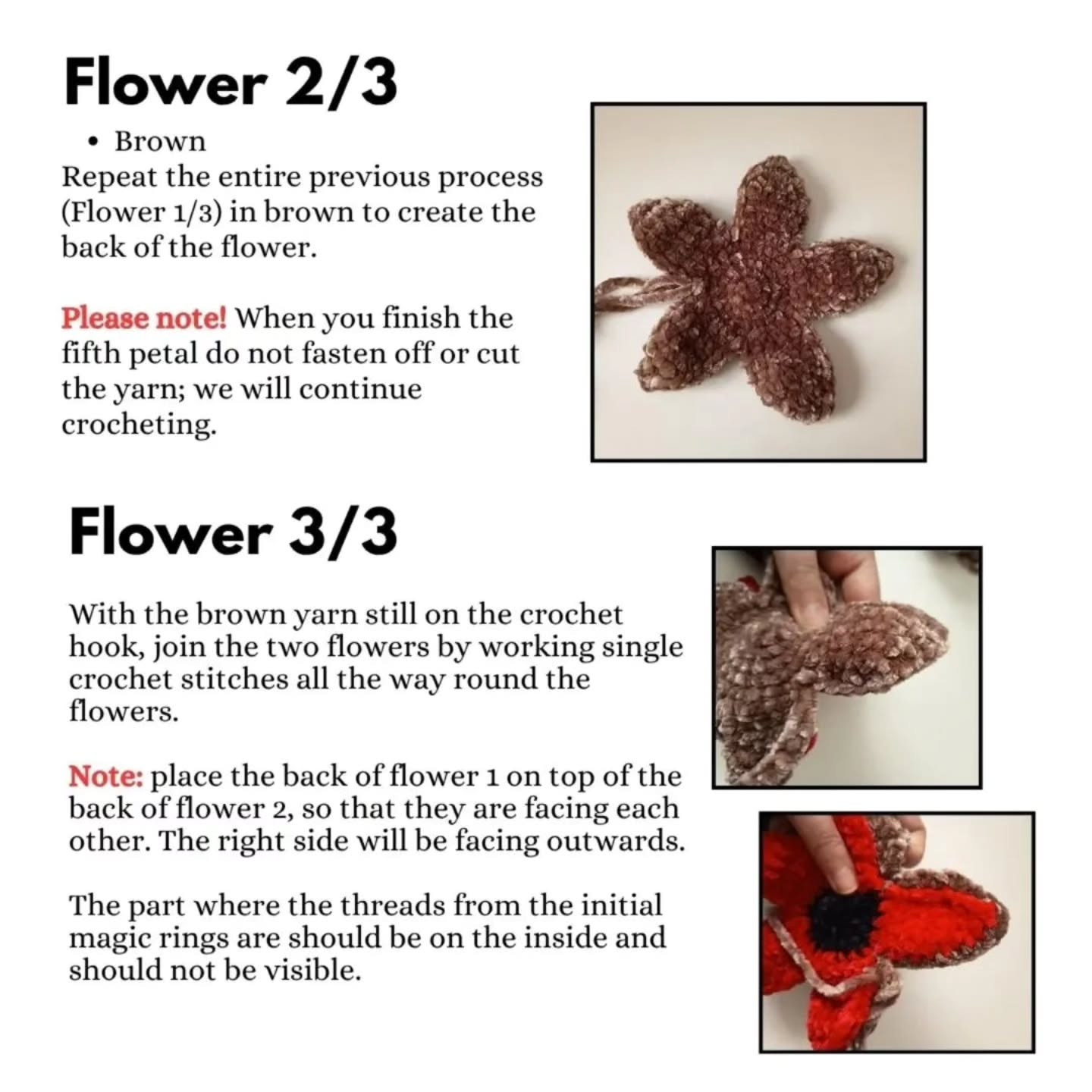 Free Crochet Pattern: Stranger Things' Demogorgon Amigurumi Doll