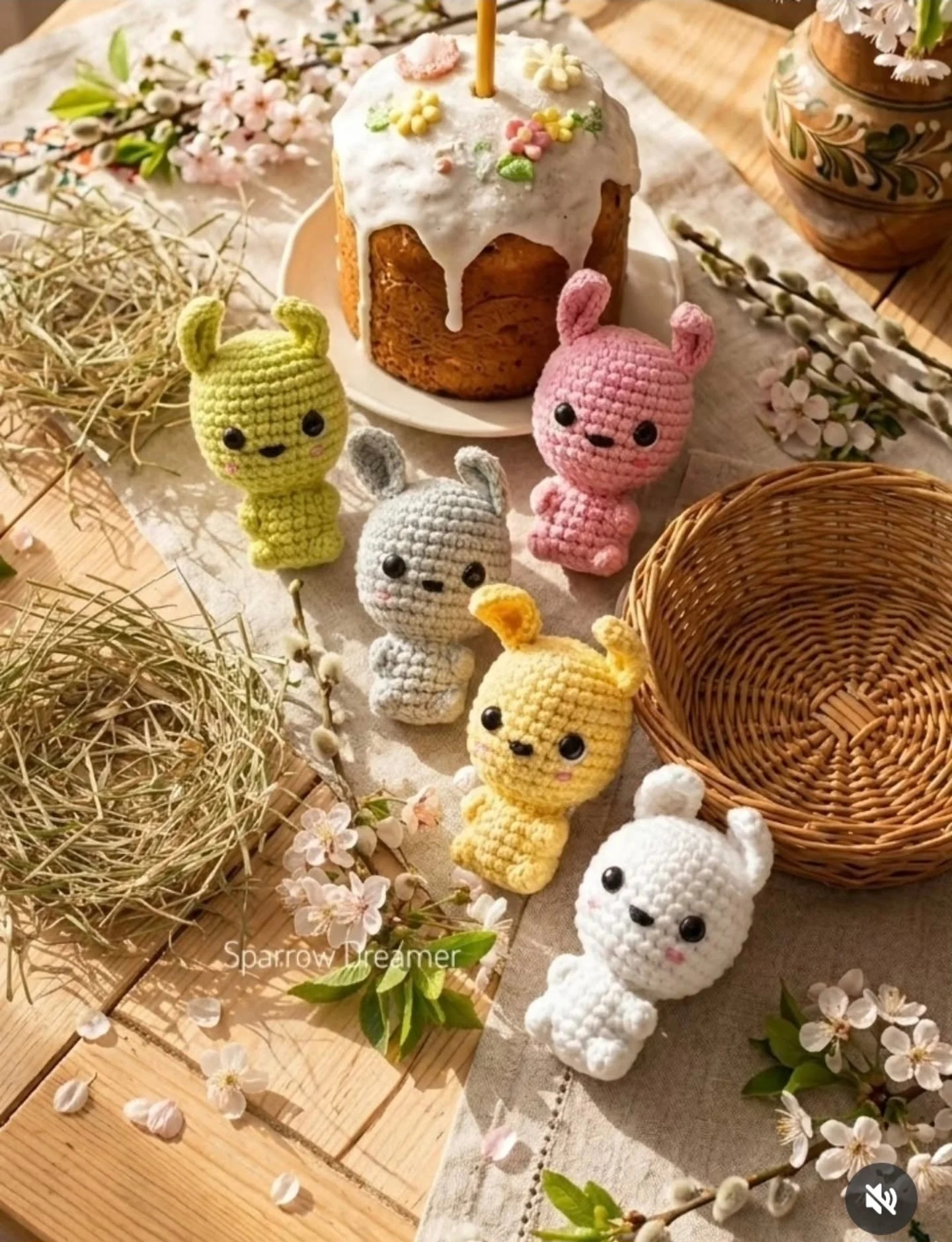 Free Crochet Pattern: Tiny Bunny Amigurumi