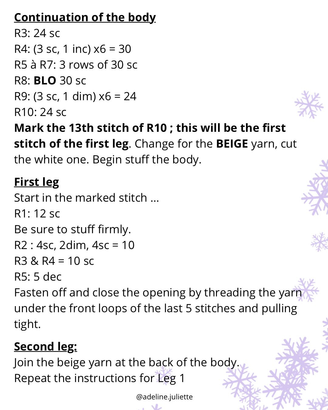 Free Crochet Pattern: Winter Fairy Amigurumi Doll with Blue Hat and Flower Bouquet