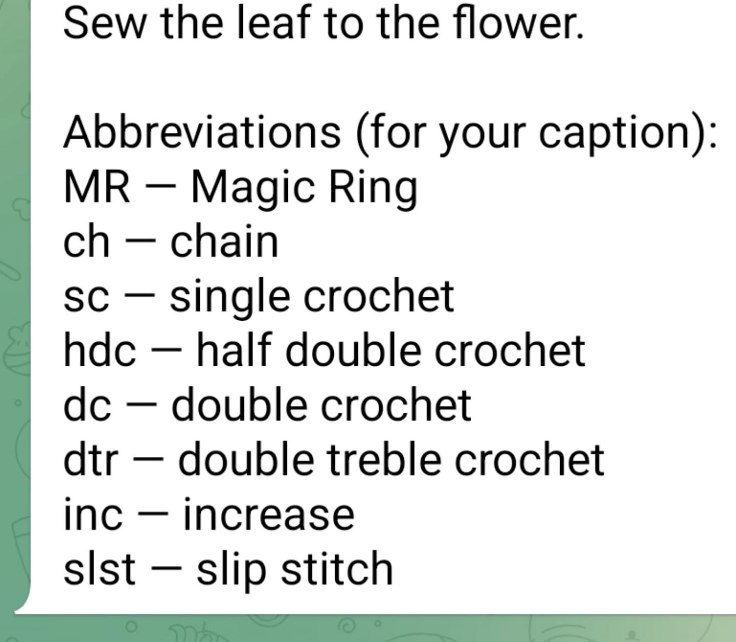 Free Crochet Tulip Pendant Pattern with Detailed Instructions