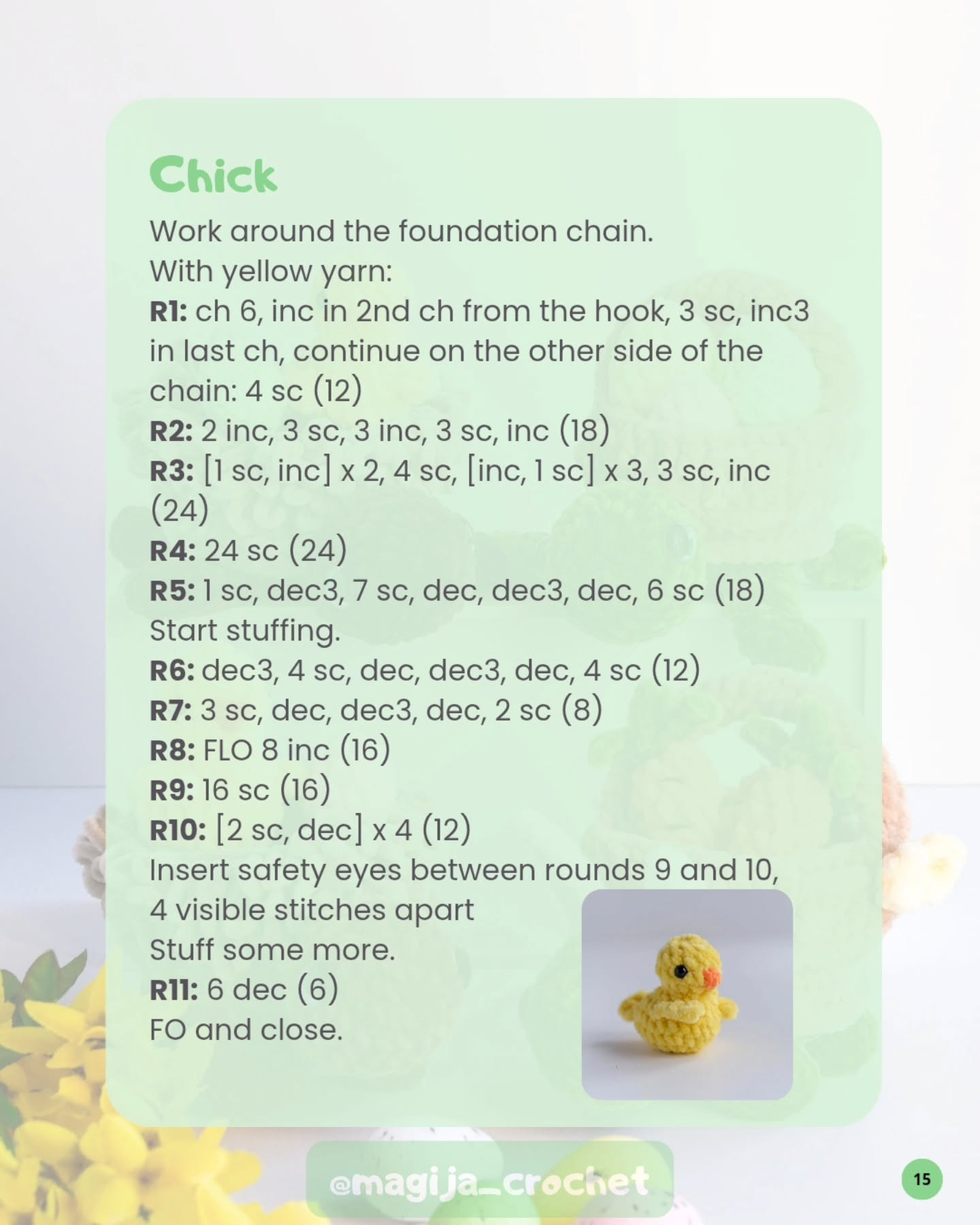 Free Easter Turtles Mod: Cute Amigurumi Basket & Nest Pattern with Chicks and Eggs
