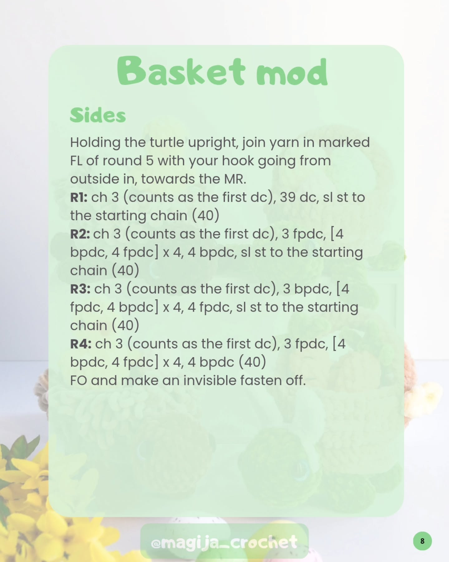 Free Easter Turtles Mod: Cute Amigurumi Basket & Nest Pattern with Chicks and Eggs