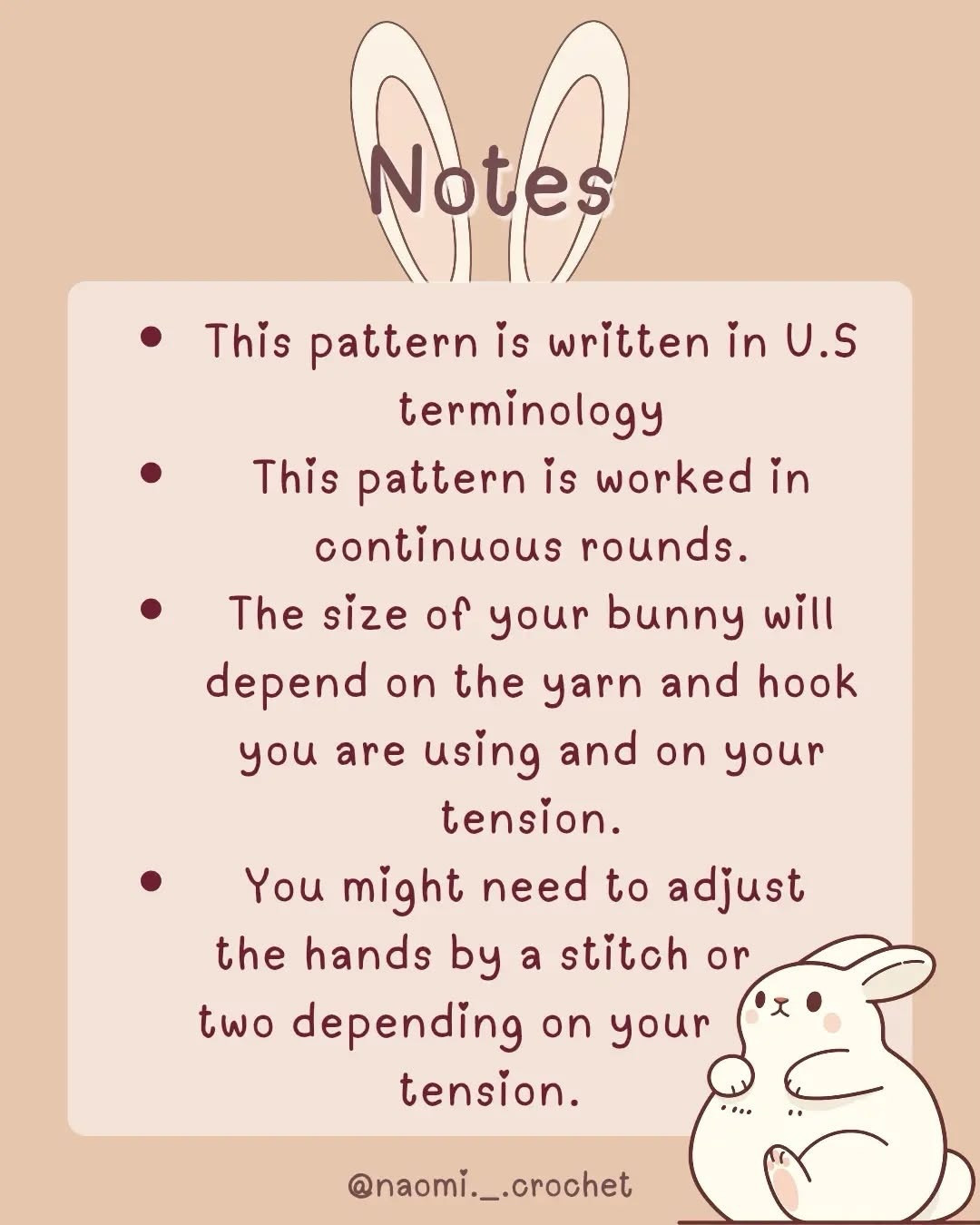 Free Low-Sew Chubby Bunny Crochet Pattern with Velvet Yarn