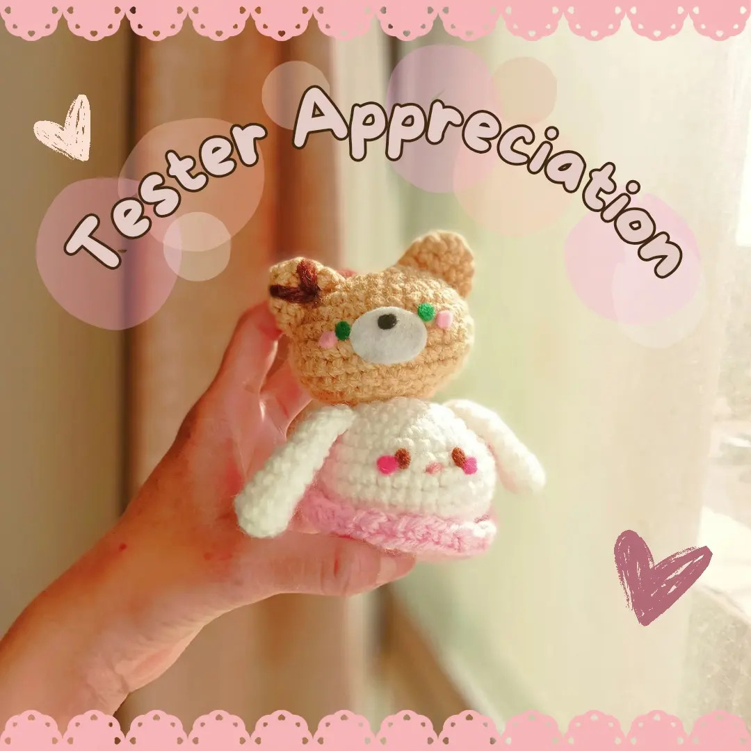 Free Mochi Animals Crochet Pattern: Cute Bear and Bunny Amigurumi Tutorial