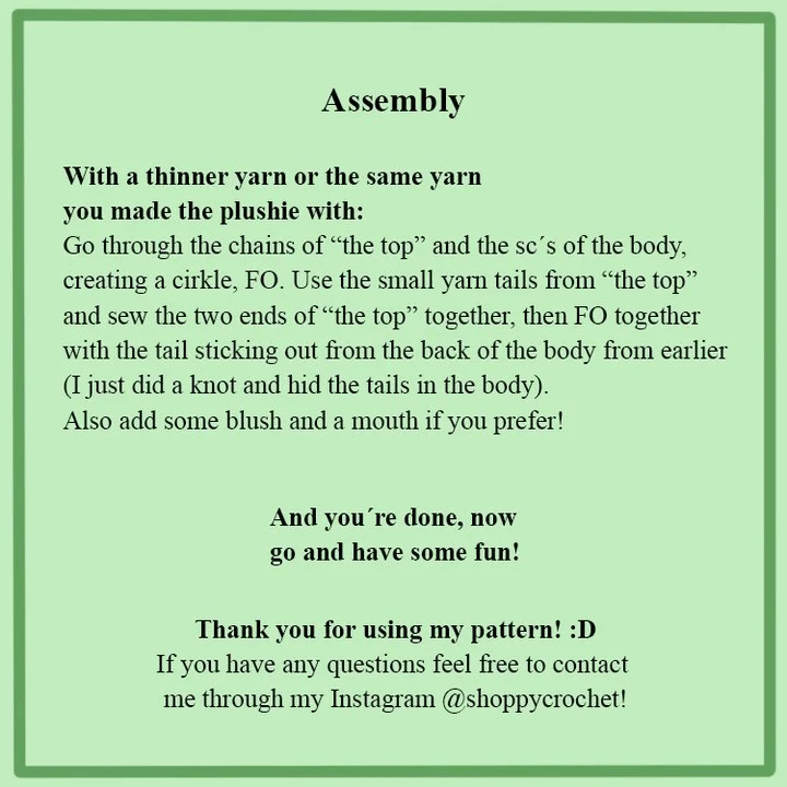 Free Pea-ttern Amigurumi Crochet Pattern by Shoppycrochet