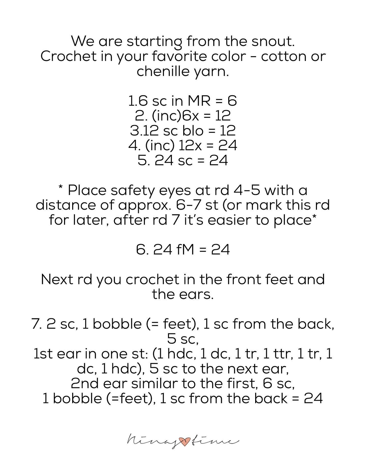 Freebie Crochet Pattern One Piece Piggy Belle