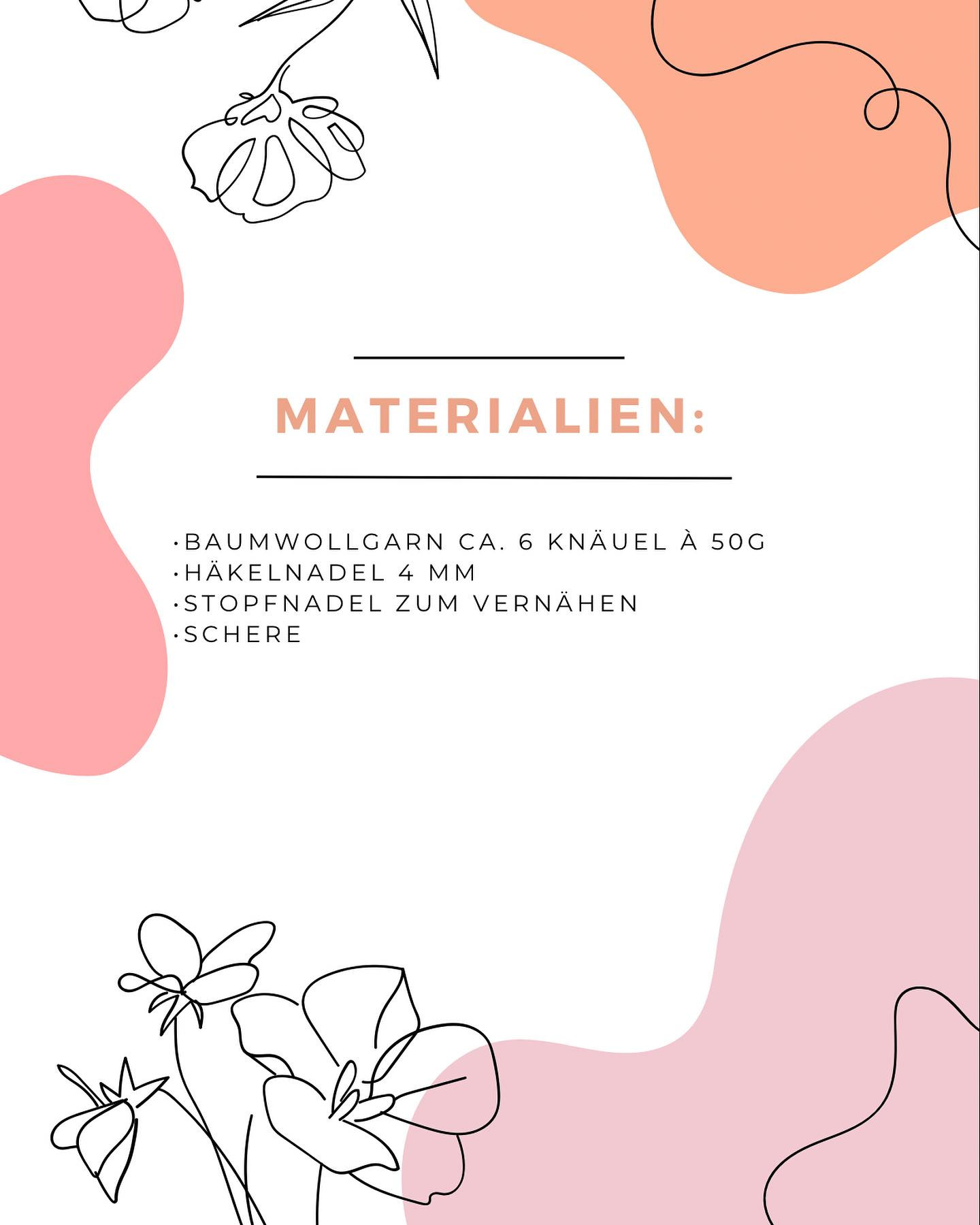 Häkelanleitung Dreieckstuch Teil 1 - Chart & Materialien