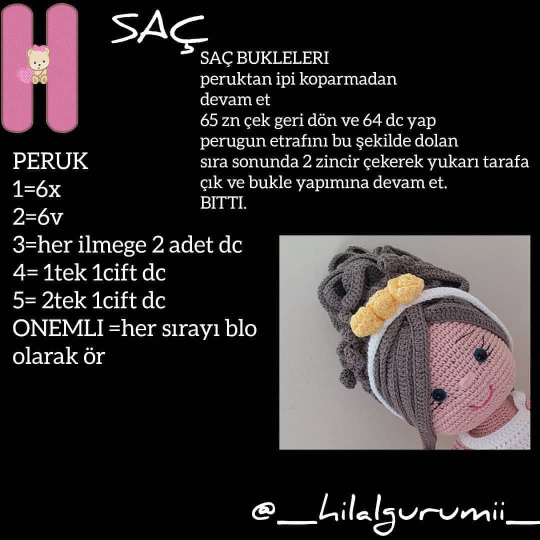 Hamile Bebek Amigurumi Ücretsiz Manken Örgü Tarifi