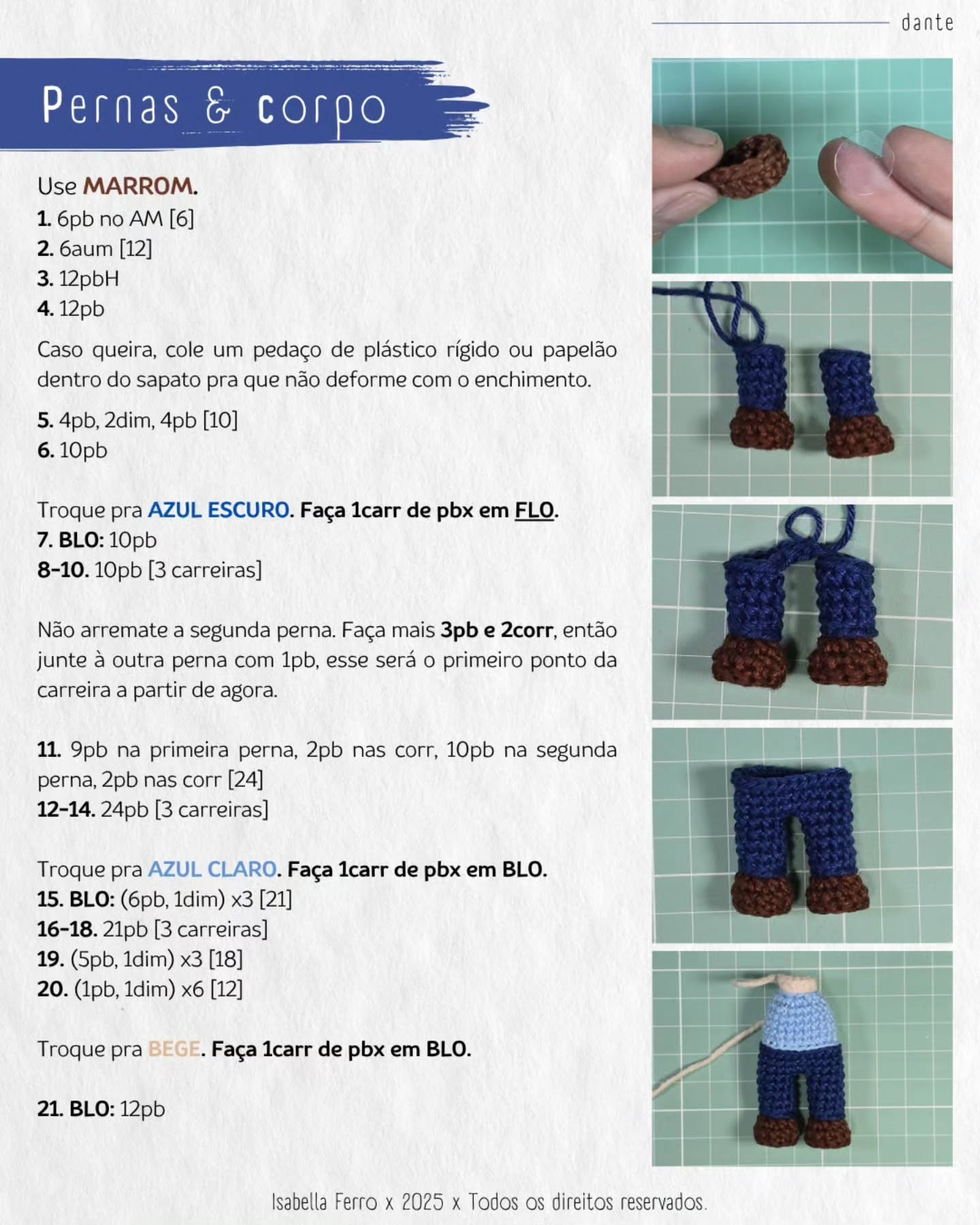 Hannibal Amigurumi: Padrão Gratuito de Crochê para Boneco Horror Story