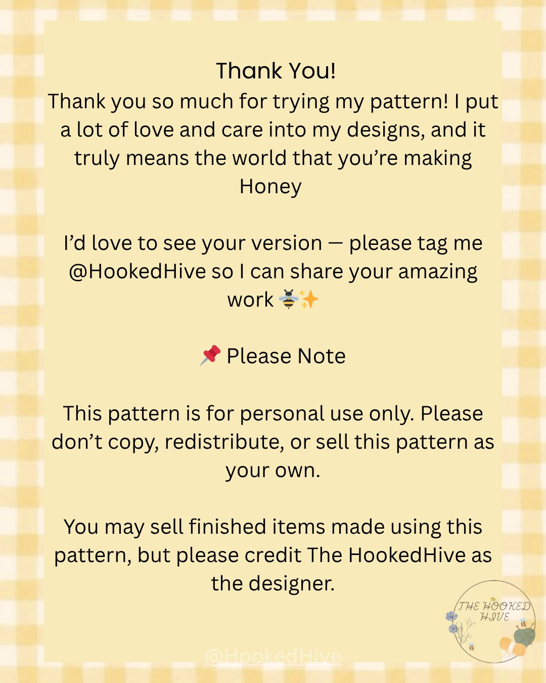 Honey-Clover Bee Amigurumi Doll Crochet Pattern: Materials, Abbreviations & Instructions