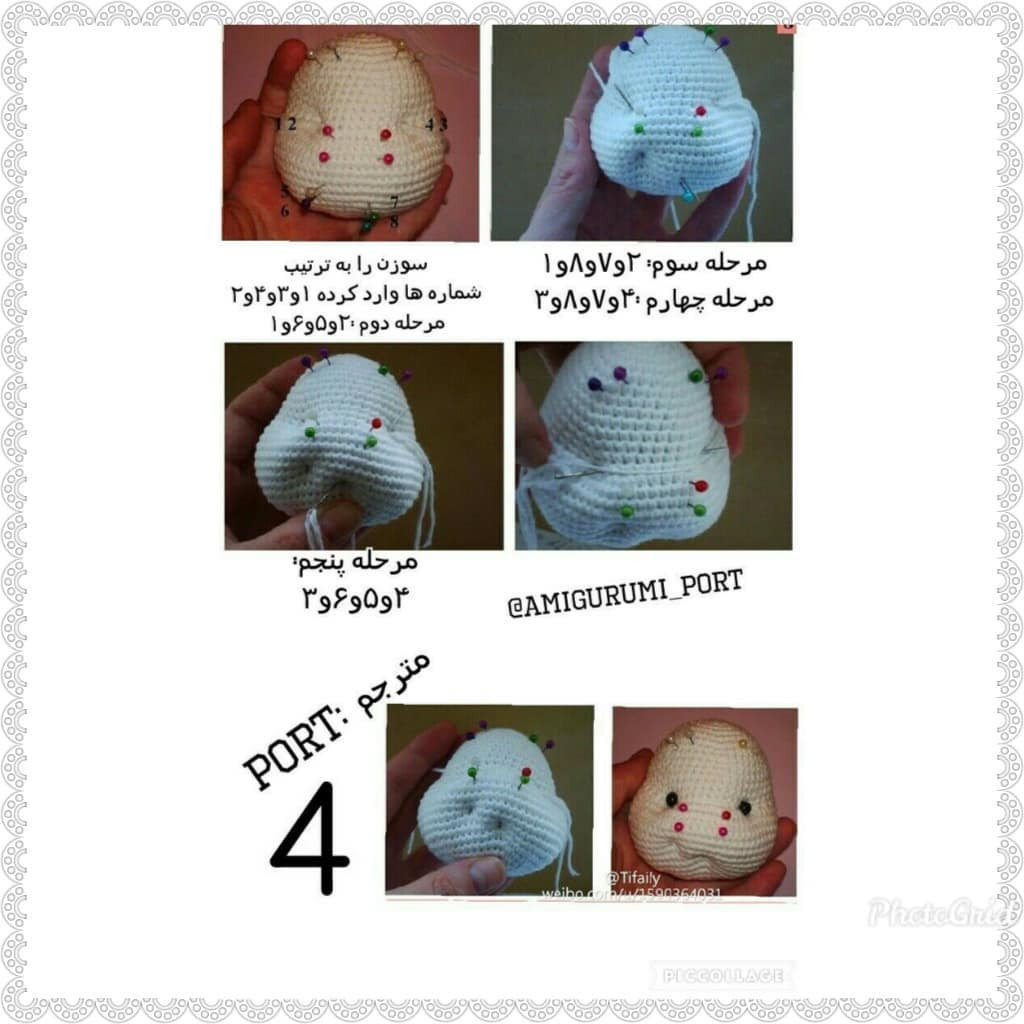 Hướng dẫn chi tiết cách móc búp bê thỏ Amigurumi