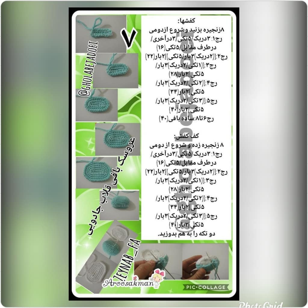 Hướng dẫn chi tiết cách móc len búp bê chuột xám mặc váy hồng