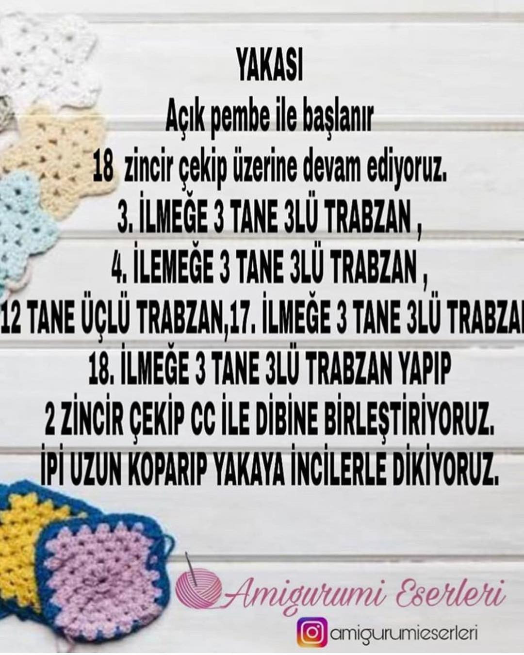 HƯỚNG DẪN MÓC BÚP BÊ AMIGURUMI: CHART CHI TIẾT ĐẦU, TAY VÀ CHÂN