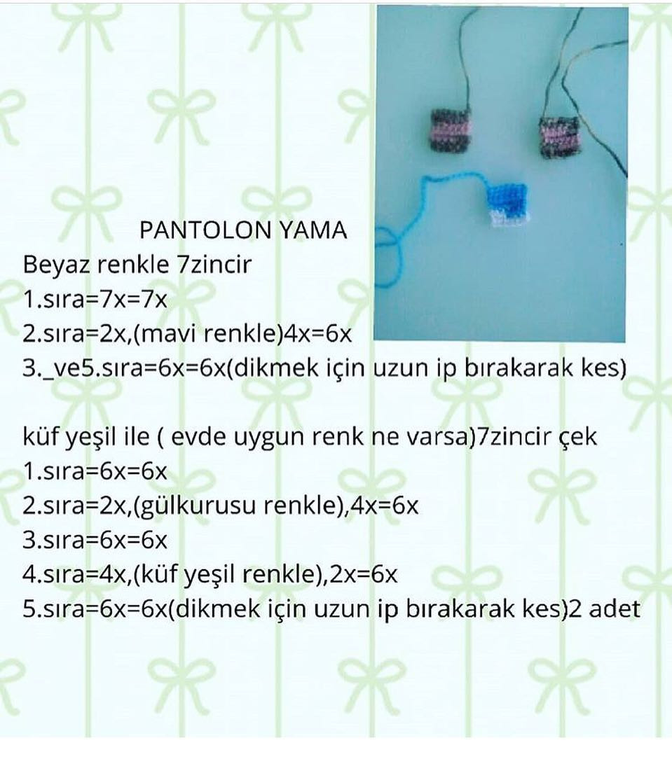 HƯỚNG DẪN MÓC BÚP BÊ CON GÁI TÓI ĐỎ QUẦN JEAN
