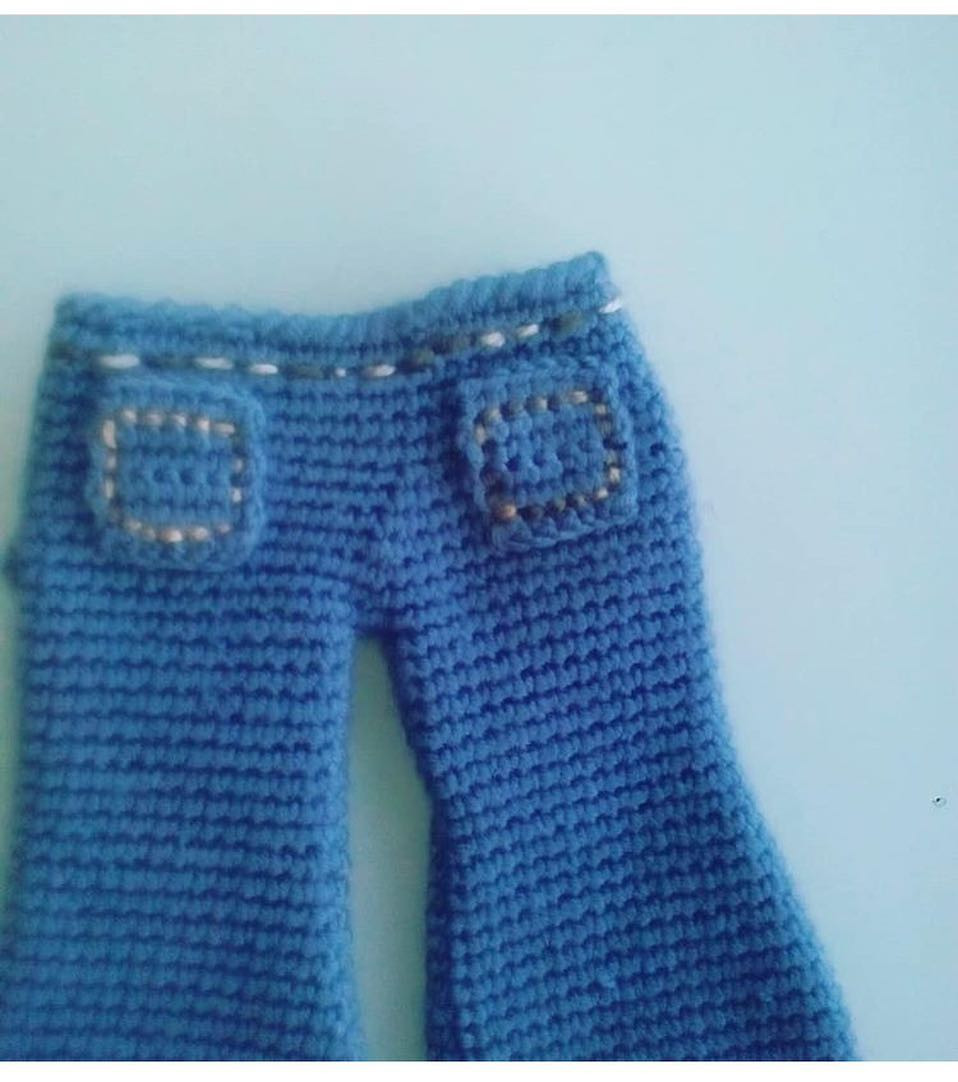 HƯỚNG DẪN MÓC BÚP BÊ CON GÁI TÓI ĐỎ QUẦN JEAN