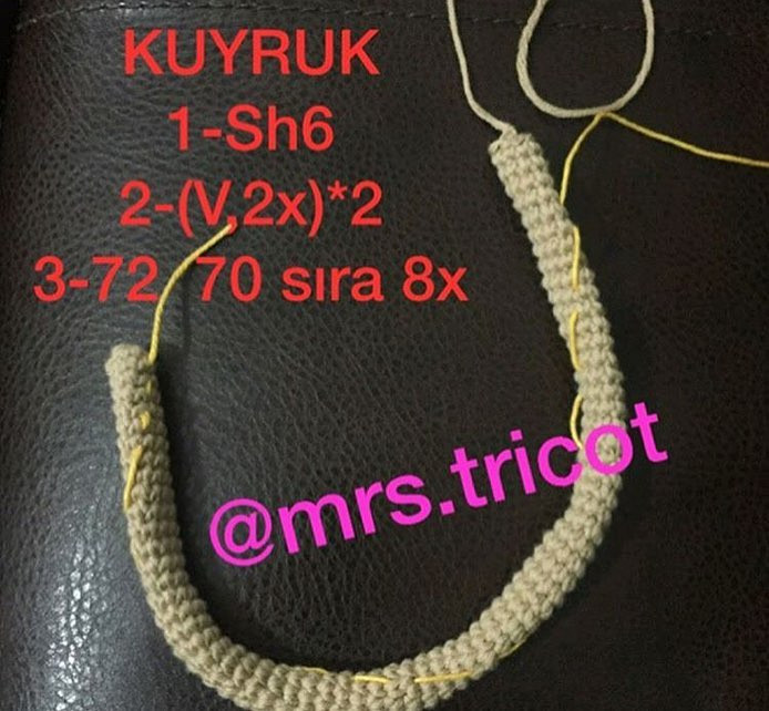 HƯỚNG DẪN MÓC BÚP BÊ KHỈ AMIGURUMI CHI TIẾT TỪNG PHẦN