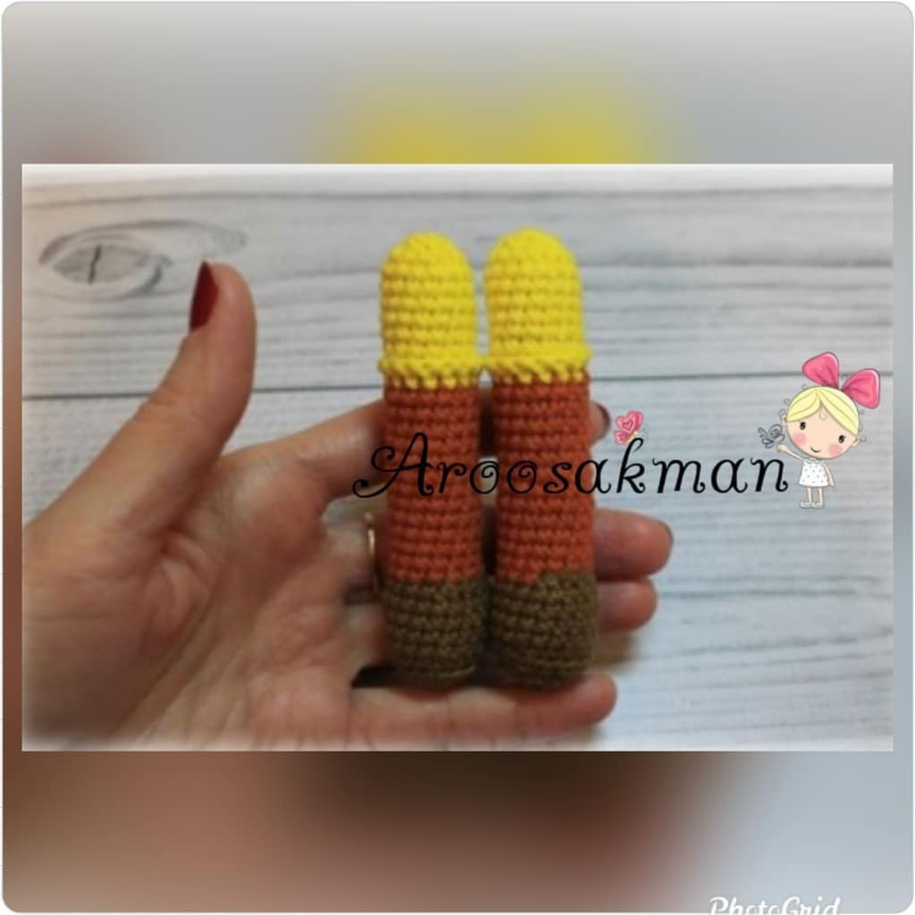 Hướng dẫn móc len búp bê con ngựa màu nâu mặc áo xanh lá