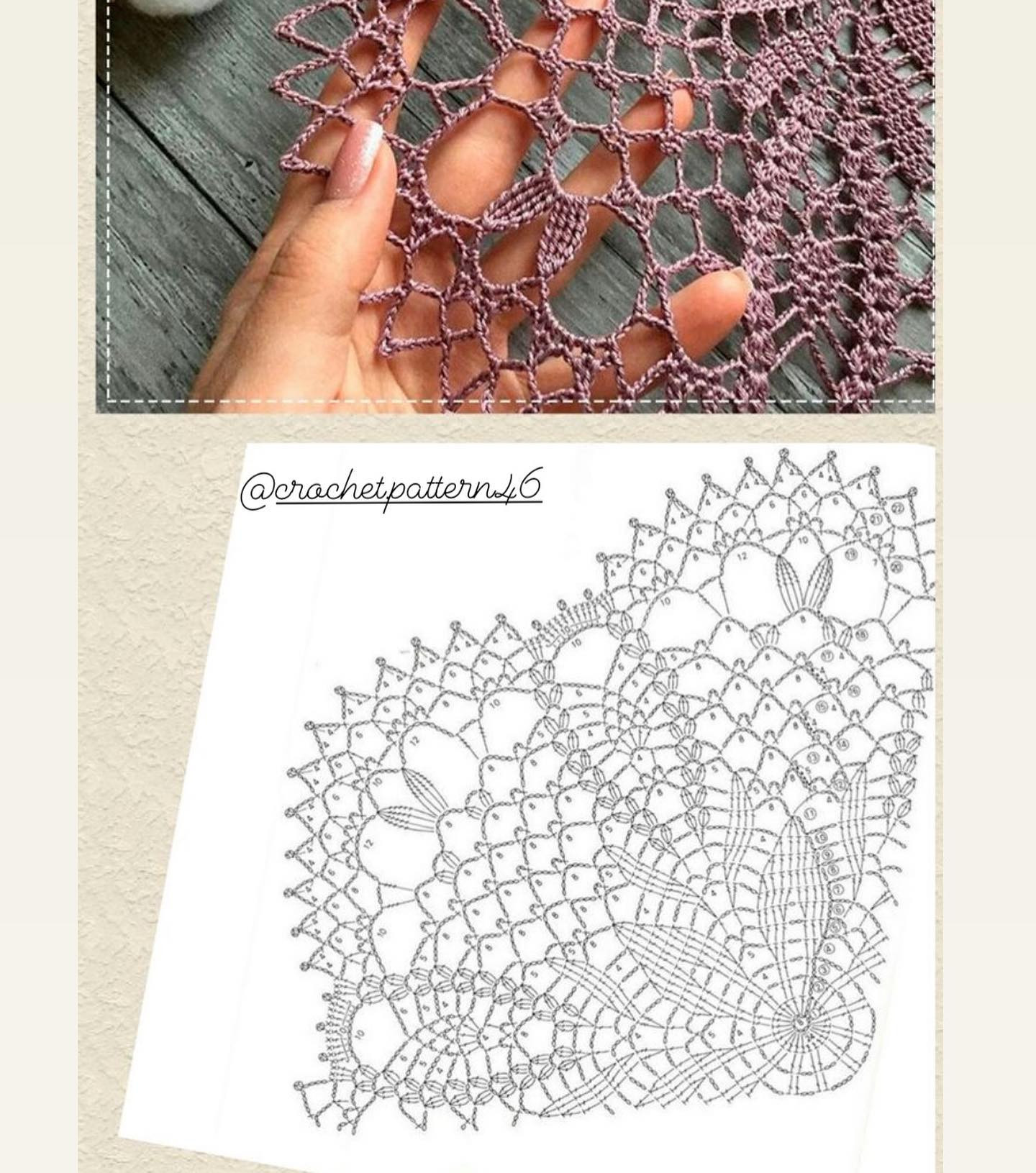 Iranian Crochet Doily Patterns and Charts