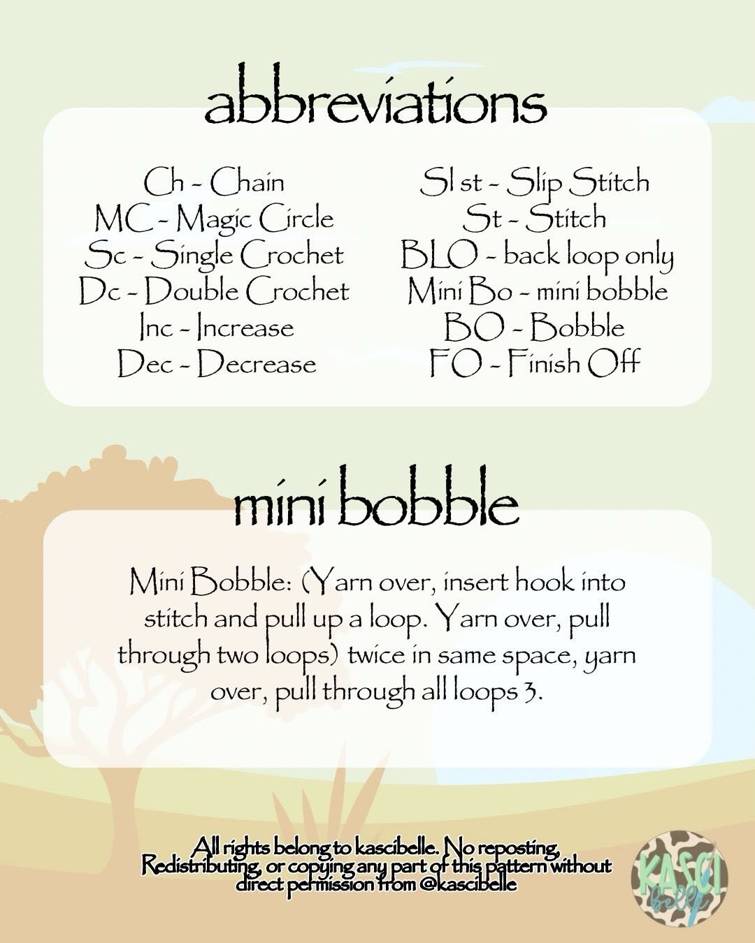 Itty Bitty Rhino Free Crochet Pattern: Cute Miniature Amigurumi with Bobble Stitch Instructions