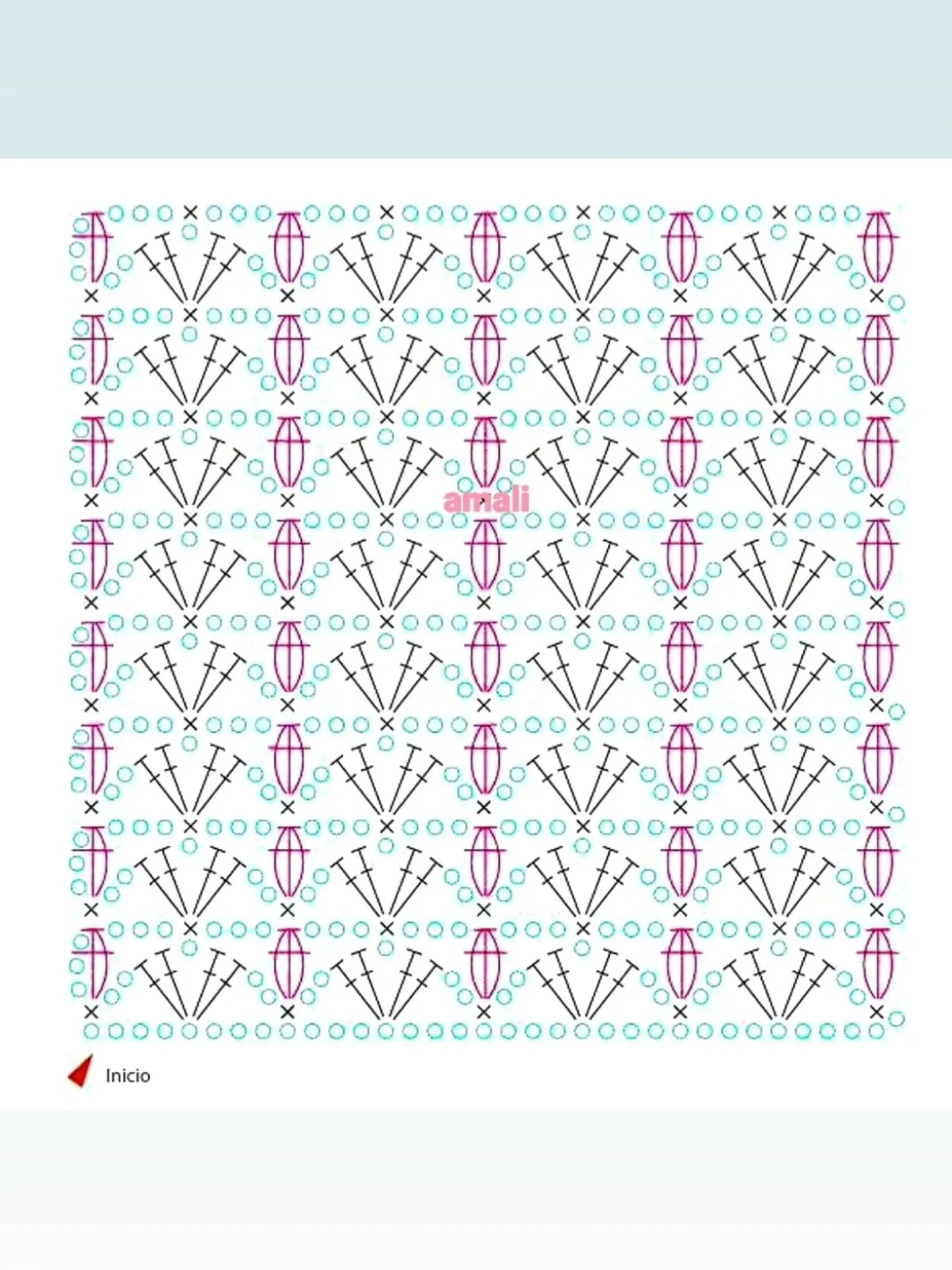 Japanese Crochet Flat Charts Collection: Fan, Shell, and Snowflake Effect Patterns for Blankets