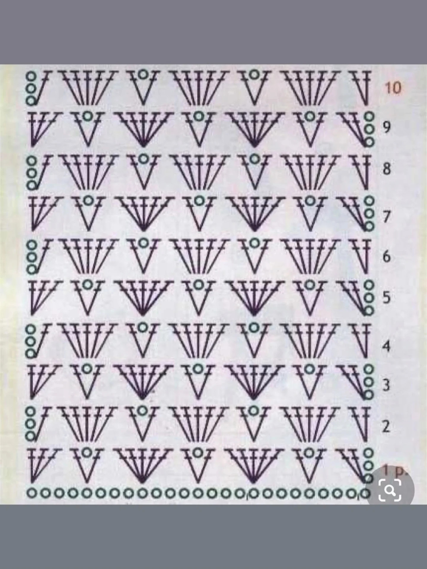 Japanese Crochet Flat Charts Collection: Fan, Shell, and Snowflake Effect Patterns for Blankets