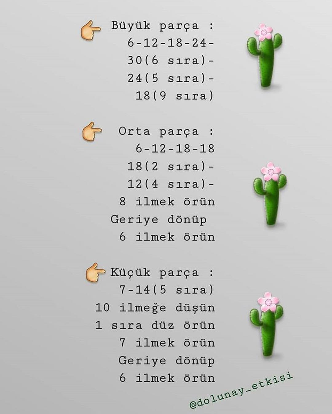 Kaktüs Tarifi - Ücretsiz Manken İğnelik Örgü Deseni ve Toprak Kavanozu Şeması