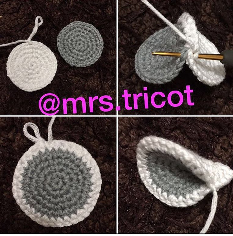 Kuzu tarif 2: Hướng dẫn chi tiết cách móc con cừu amigurumi dễ thương