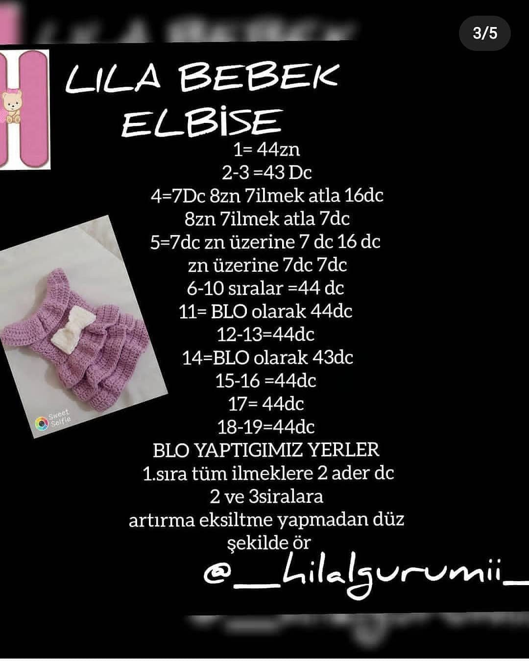 Lila Bebek Amigurumi Crochet Pattern Tutorial