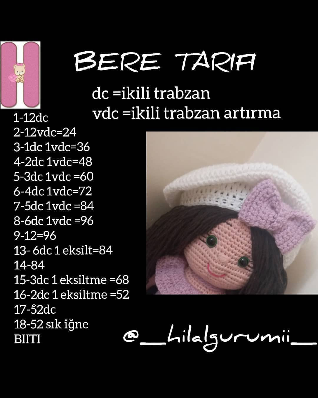 Lila Bebek Amigurumi Crochet Pattern Tutorial