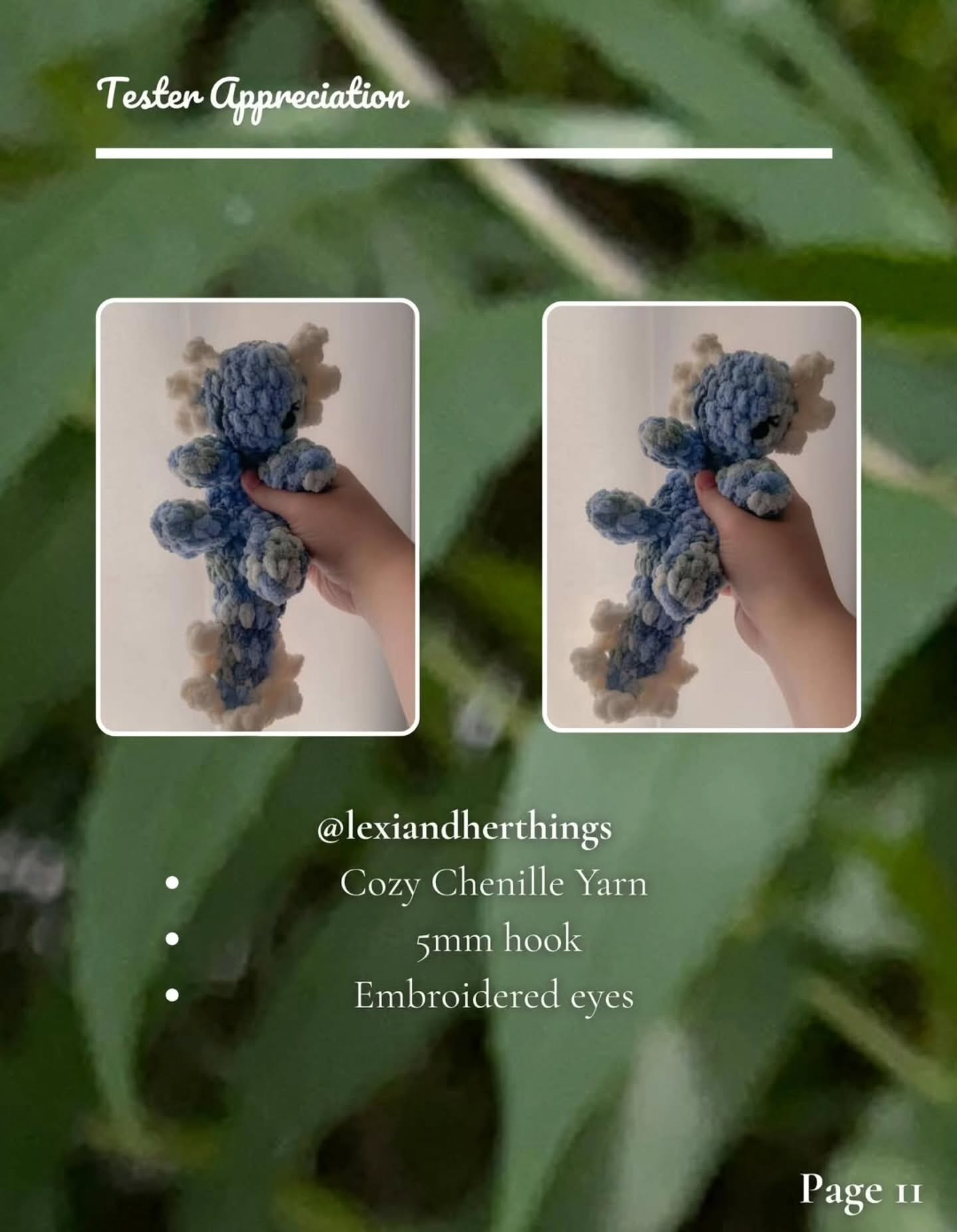 Meera The Axolotl Free Crochet Pattern by Shop Crochet Culture
