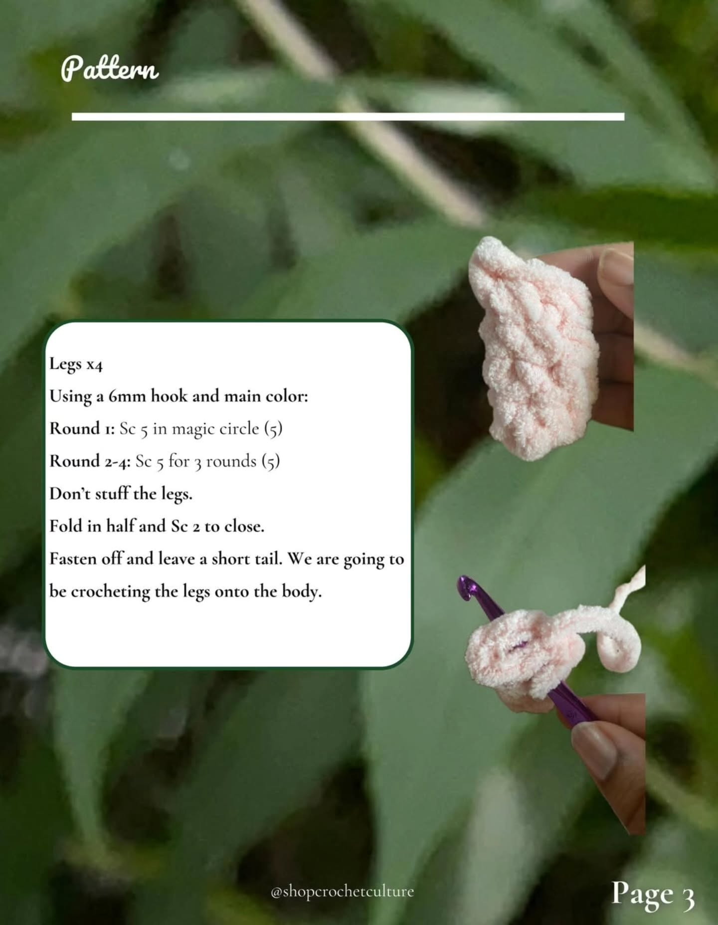 Meera The Axolotl Free Crochet Pattern by Shop Crochet Culture