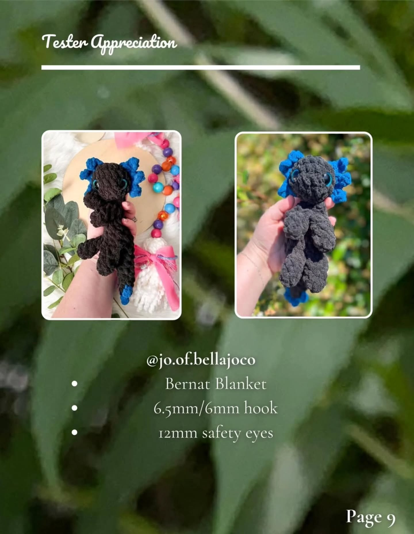 Meera The Axolotl Free Crochet Pattern by Shop Crochet Culture