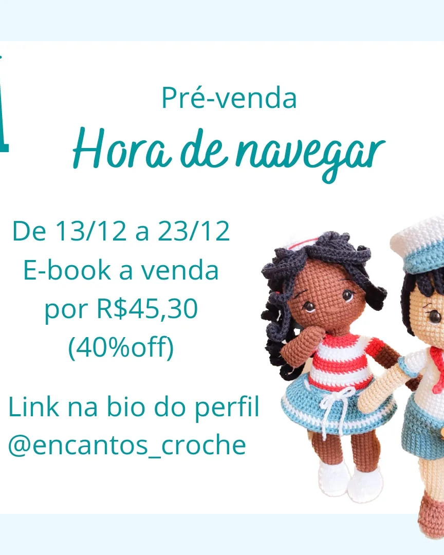 Mini Baleia Amigurumi - Receita Gratuita