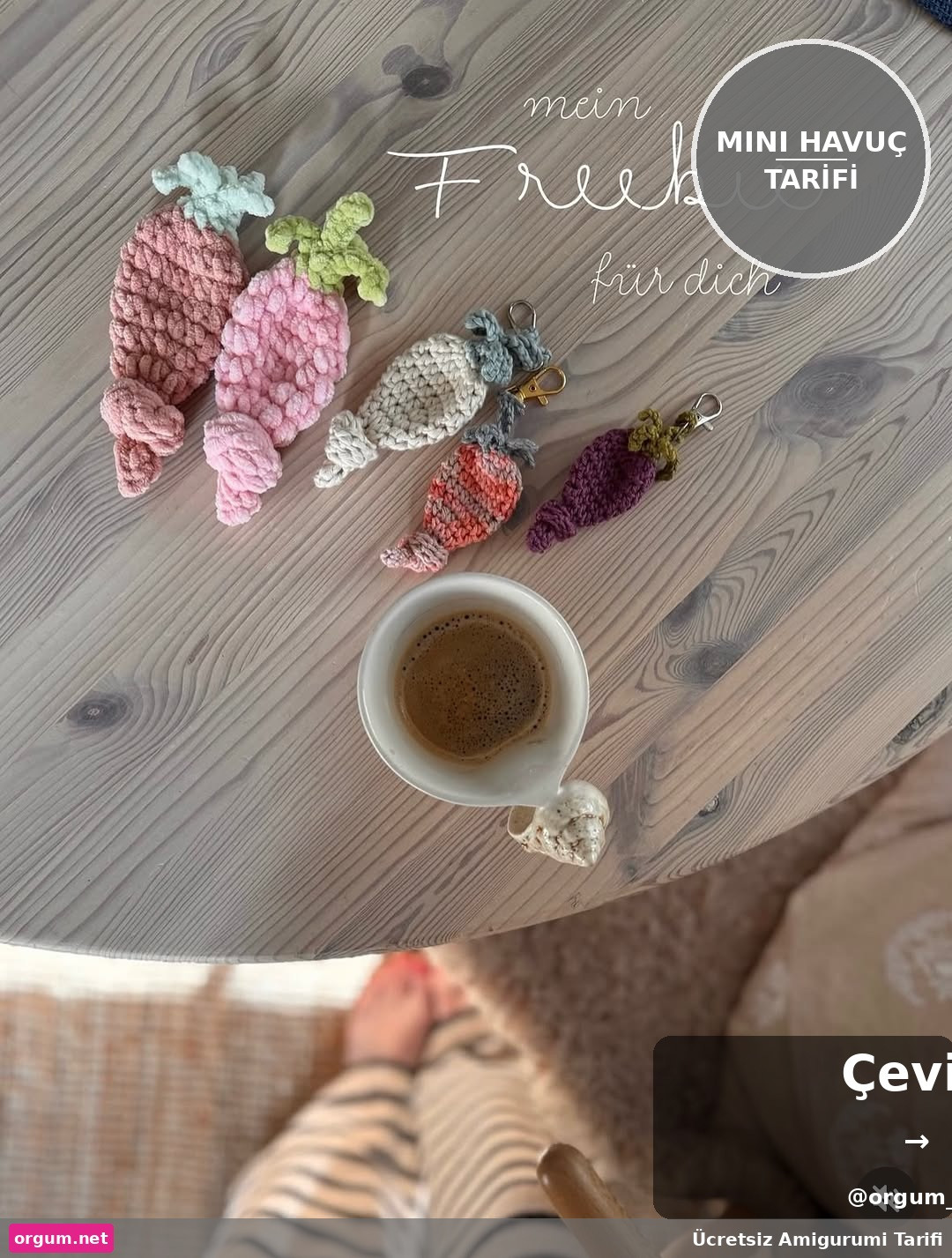 Mini Havuç Amigurumi Tarifi: Sevimli Tığ İşi Havuç Anahtarlık ve Hediye Kılıfı Yapımı