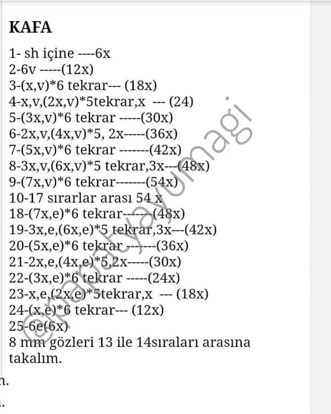 Minik Ayıcık Çeviri Tarifi - Gấu bông màu vàng với nơ xanh