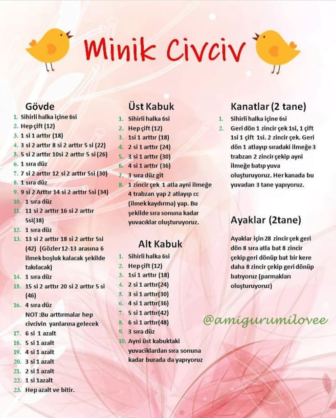 Minik Civciv - Hướng dẫn móc len búp bê gà con trong trứng