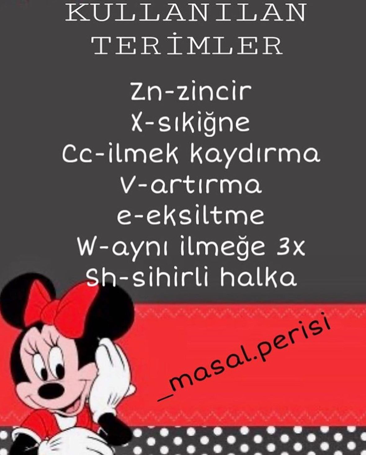 Minnie Mouse Çanta Tarifi - Móc len ví hình Minnie với nơ đỏ và chấm bi trắng, hướng dẫn chi tiết từng hàng