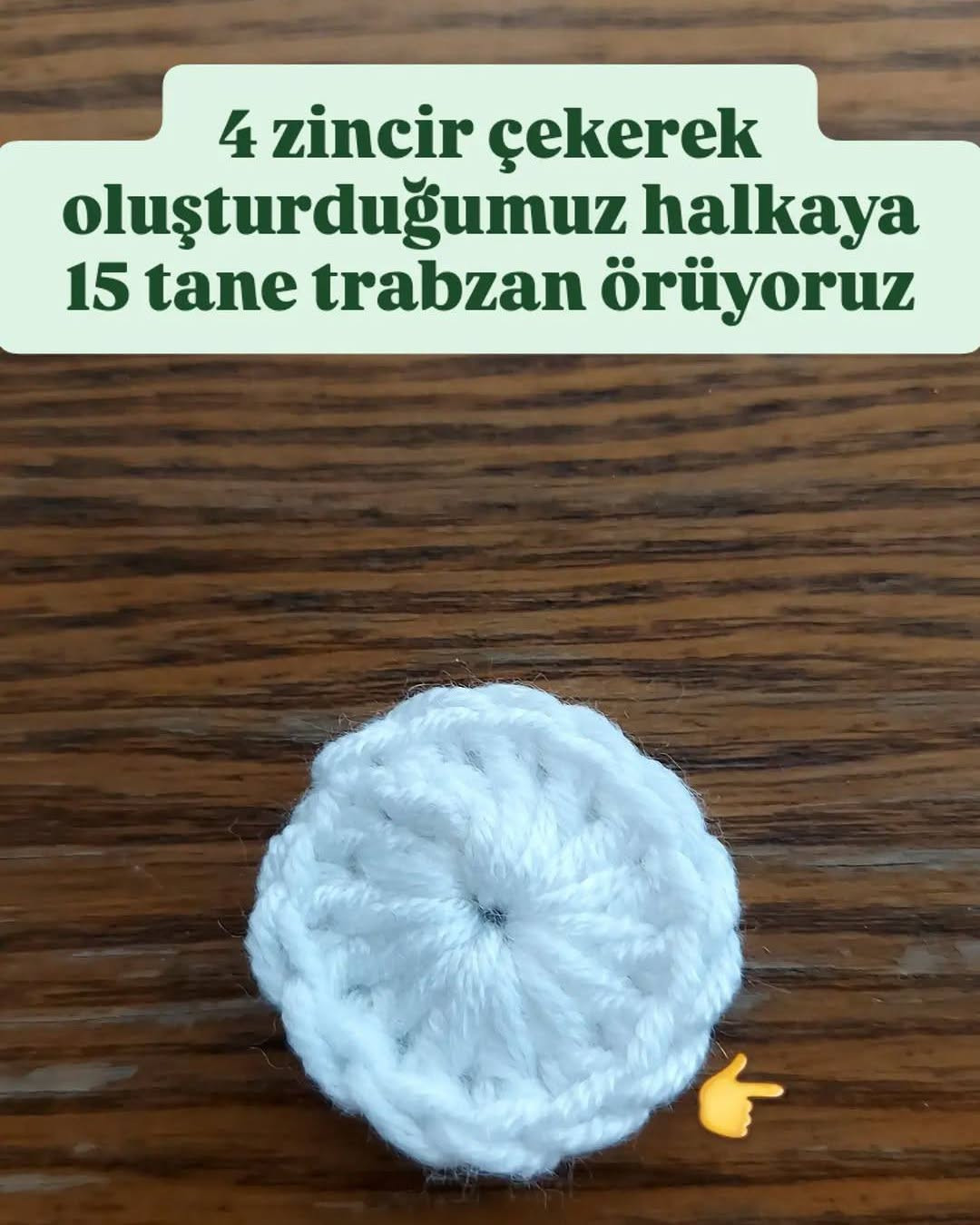 Nasıl Örüldü: Sarı Çiçek Motifi - Mükemmel Ağaç Süsleme ve Aplike İçin