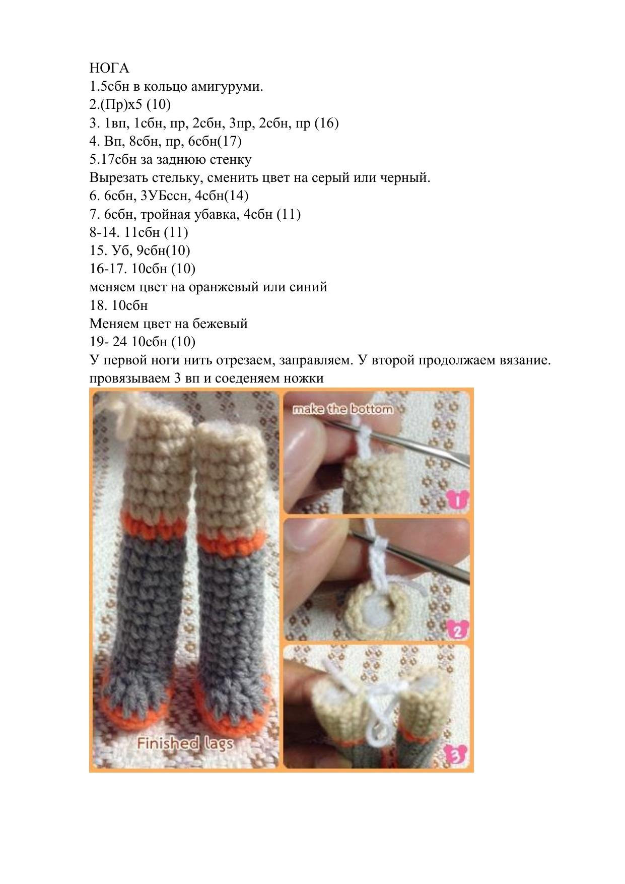 Описание амигуруми «Вокалоиды»