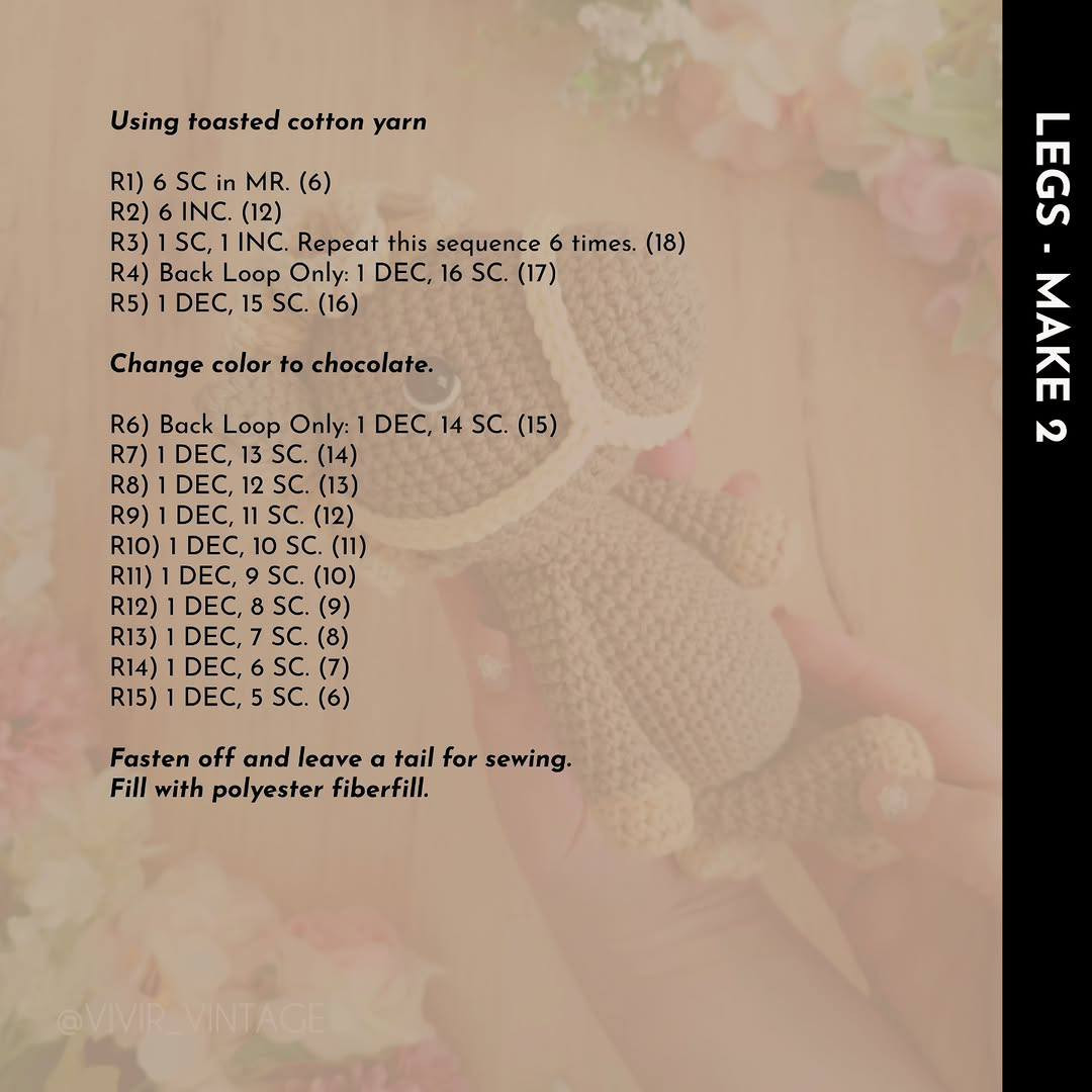 Patrón Gratis Caballito Amigurumi - Instrucciones Paso a Paso para Tejer un Pony Mignon