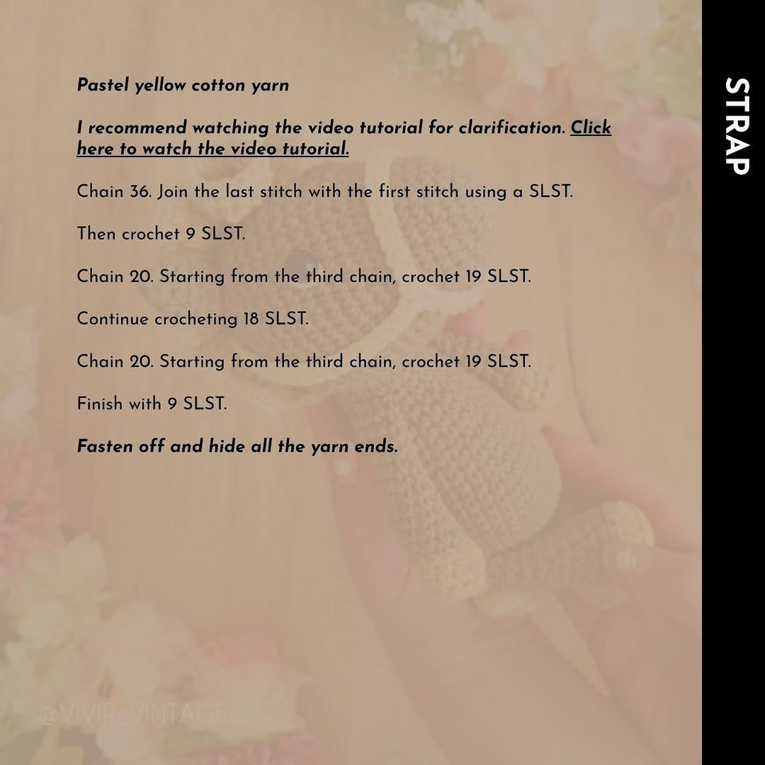 Patrón Gratis Caballito Amigurumi - Instrucciones Paso a Paso para Tejer un Pony Mignon