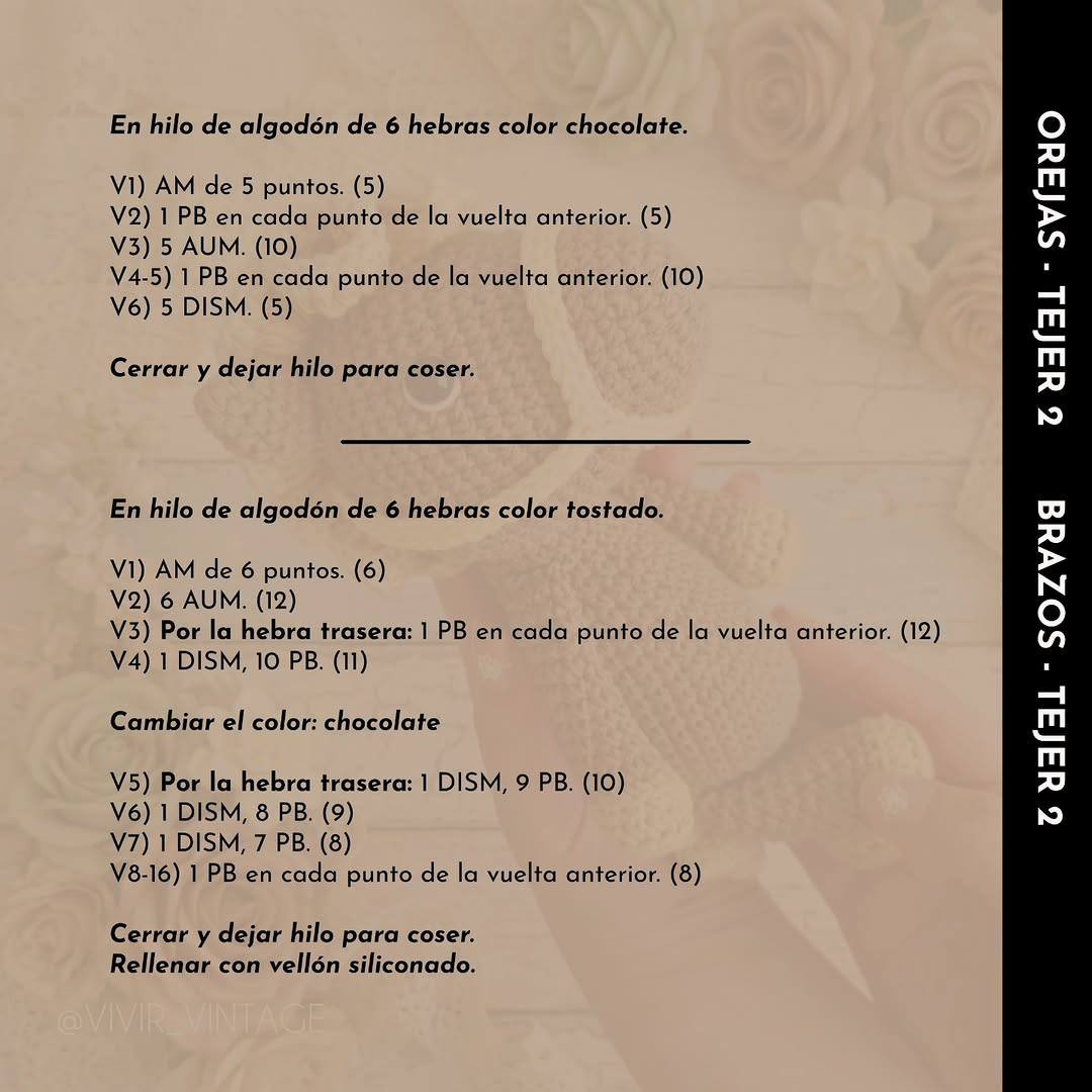 Patrón Gratis Caballito Amigurumi - Instrucciones Paso a Paso para Tejer un Pony Mignon