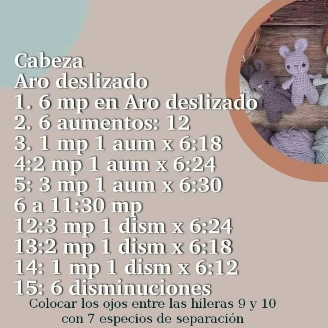Patrón Gratis: Conejo Amigurumi Múltiples Colores - Guía Paso a Paso