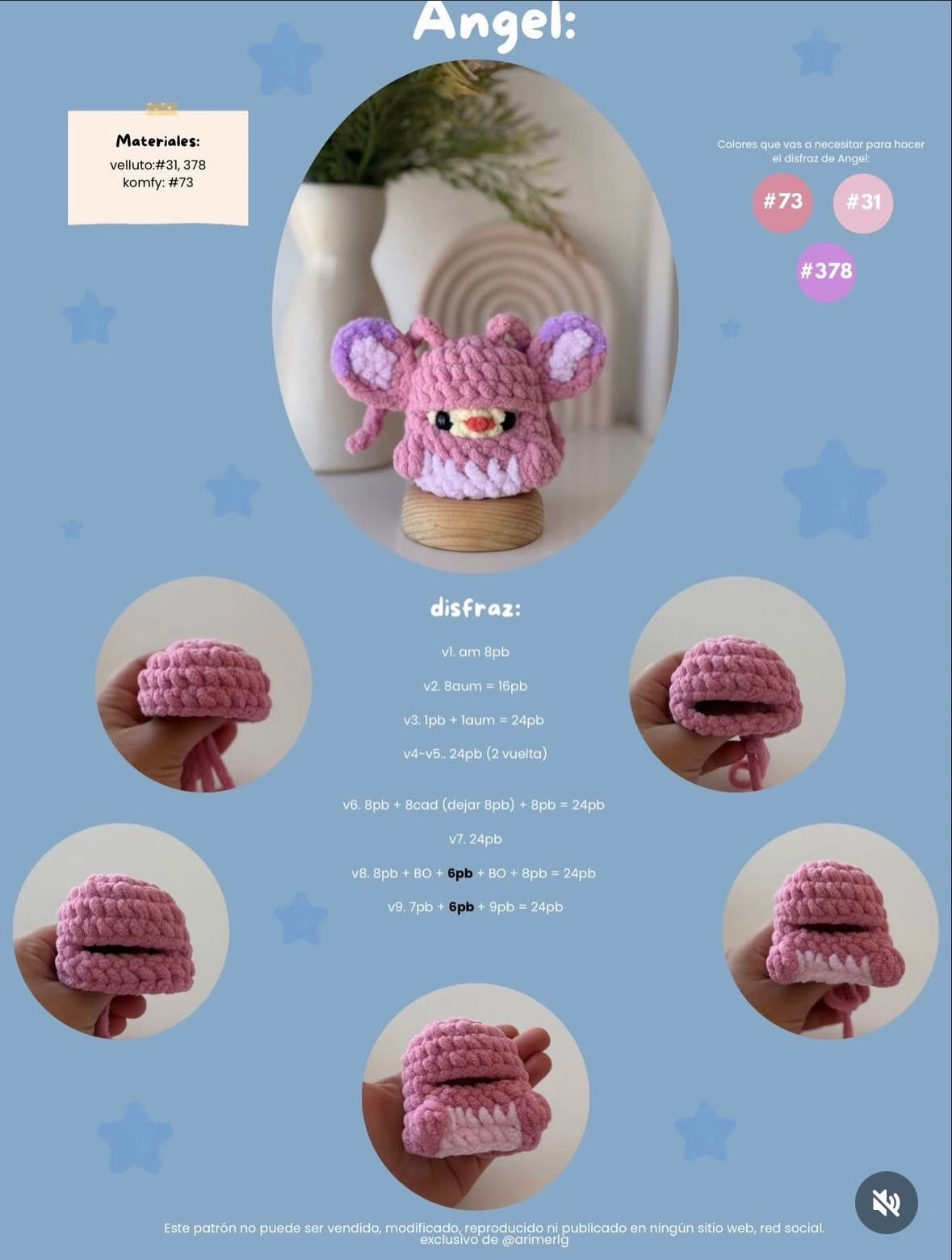 Patrón Gratis: Disfraces de Lilo y Stitch para Mini Pollito - Amigurumi Crochet