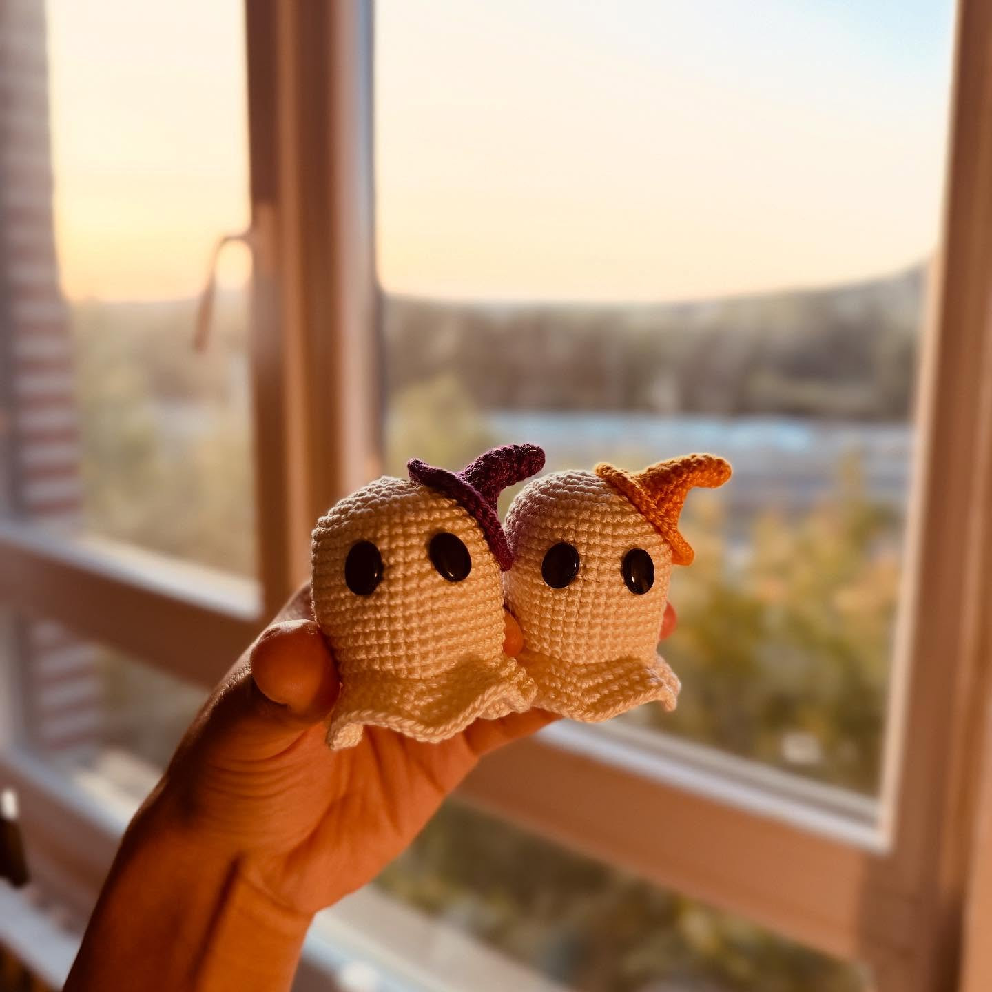 Patron Gratis Fantasmita Halloween Amigurumi - Tutorial Crochet by Anthony Nudos