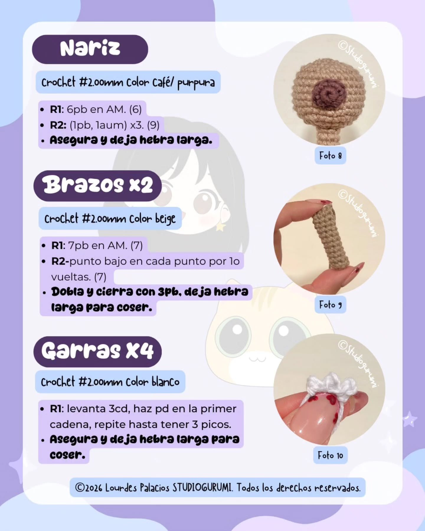Patrón Gratis Móc Len Bag Charm Sid: Búp bê khỉ bé màu nâu, mắt to, thiết kế dễ thương cho móc len amigurumi
