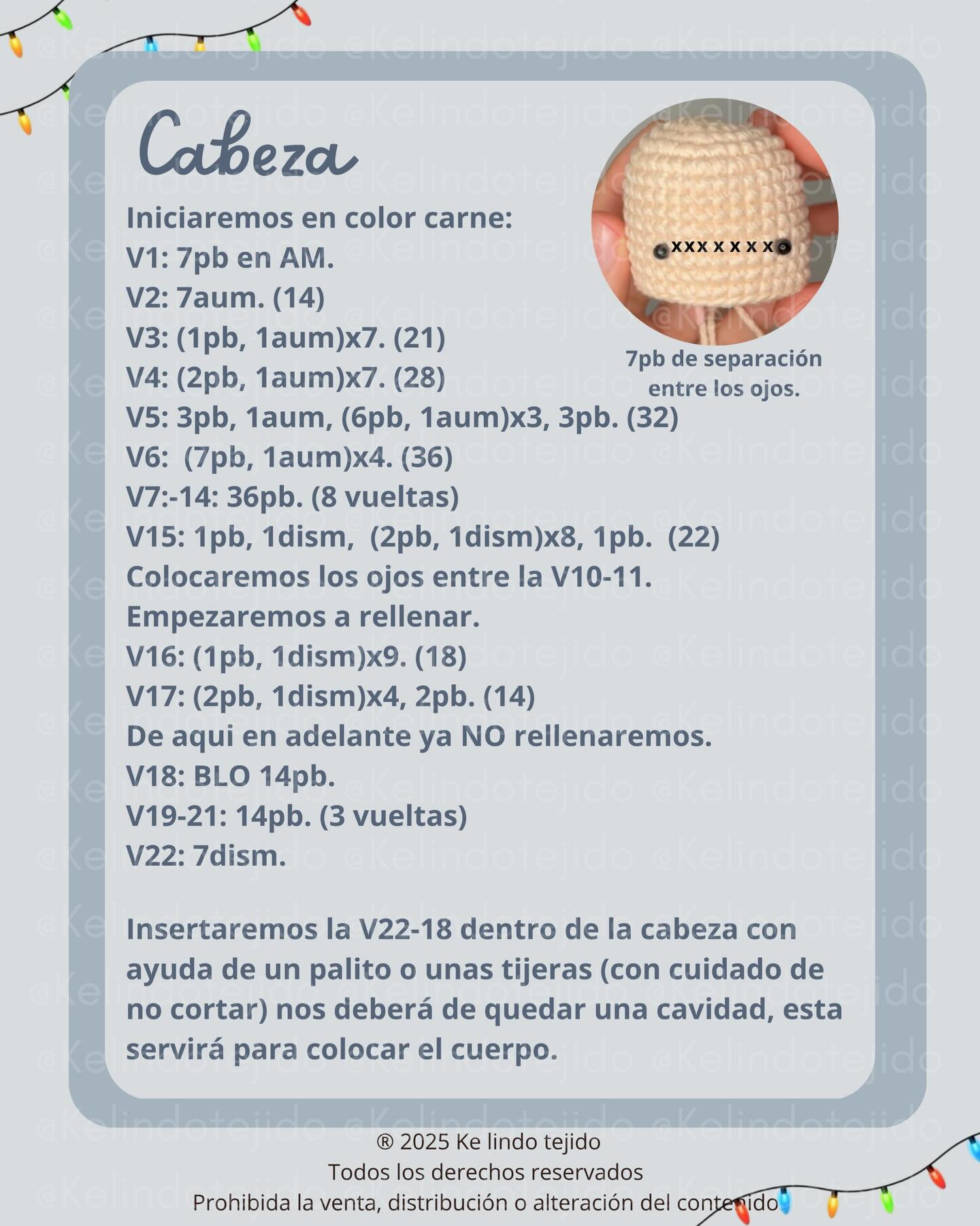 Patrón Gratuito de Amigurumi Eleven por Kelly Moyron - Guía Completa con Materiales y Abreviaciones