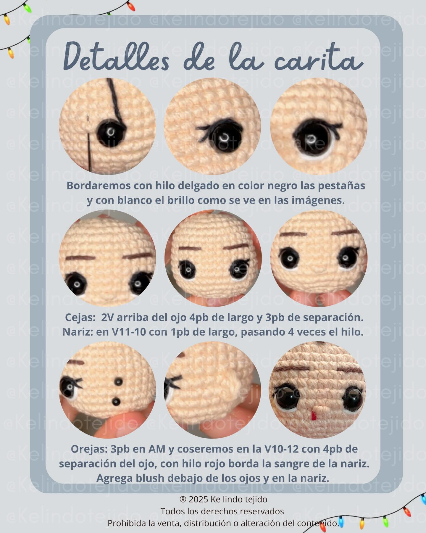 Patrón Gratuito de Amigurumi Eleven por Kelly Moyron - Guía Completa con Materiales y Abreviaciones