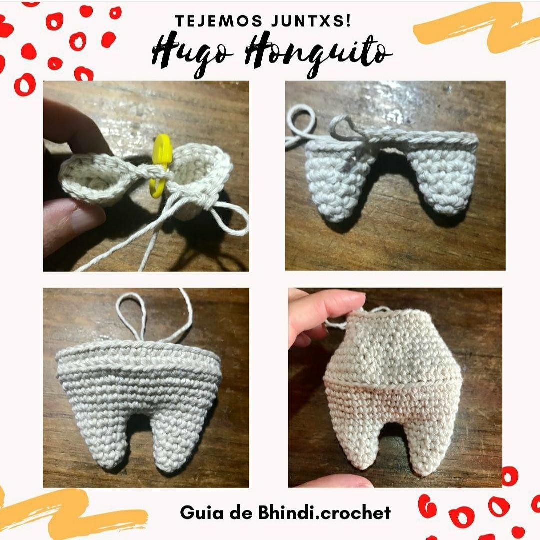 Patrón Gratuito de Amigurumi: Hugo Honguito (Hongo) - Guía paso a paso con materiales y abreviaturas